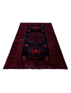 Blå Persia Hamadan  255 x 178 cm