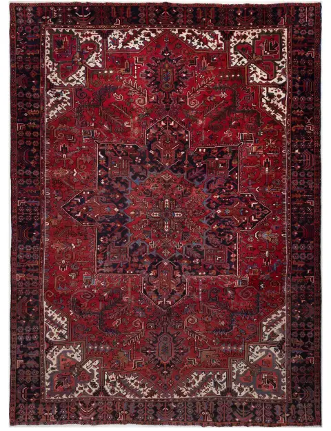 Rot Persien Heriz  386 x 302 cm