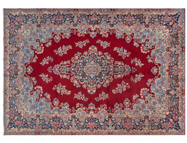 Rød Persien Kerman 493 x 292 cm