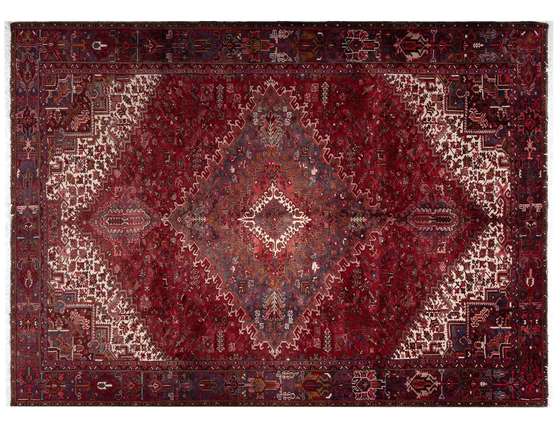 Rouge Persan Heriz  386 x 315 cm