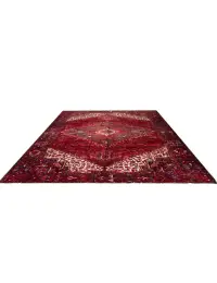 Rød Persien Heriz 386 x 315 cm - view 1