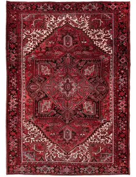 Rød Persien Heriz  390 x 300 cm