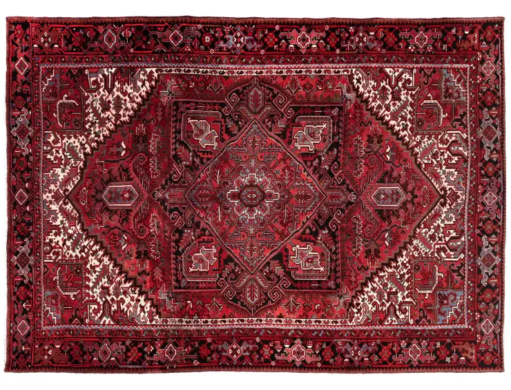Rød Persien Heriz 390 x 300 cm