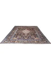 Blu Persiano Keshan 407 x 296 cm - view 1
