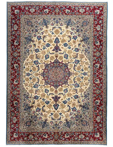 Beige Persien Keshan 423 x 305 cm