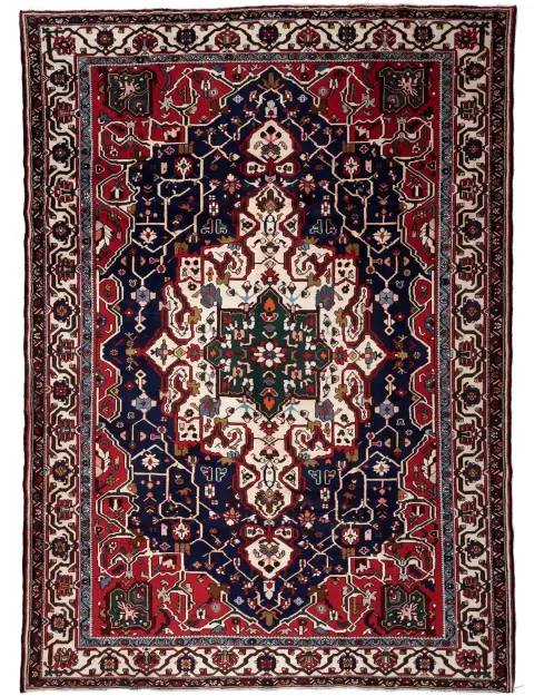 Blau Persien Bakhtiar Patina  310 x 223 cm