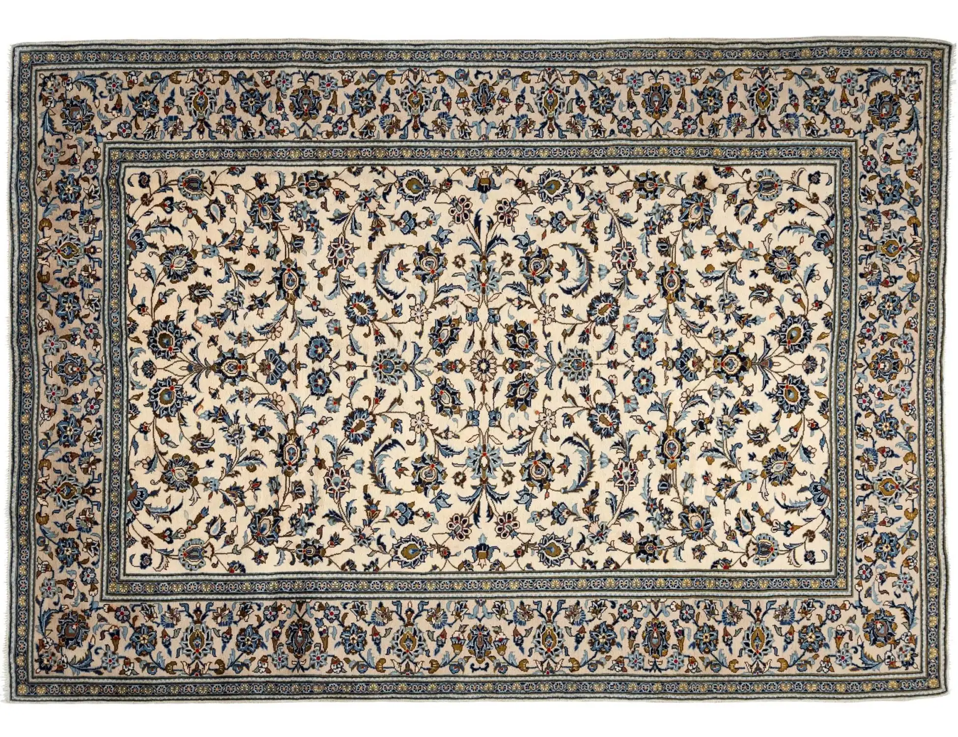 Beige Persien Kashan Patina 310 x 202 cm