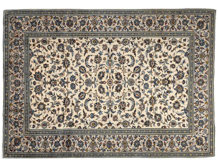 Beige Perzië Kashan Patina 310 x 202 cm