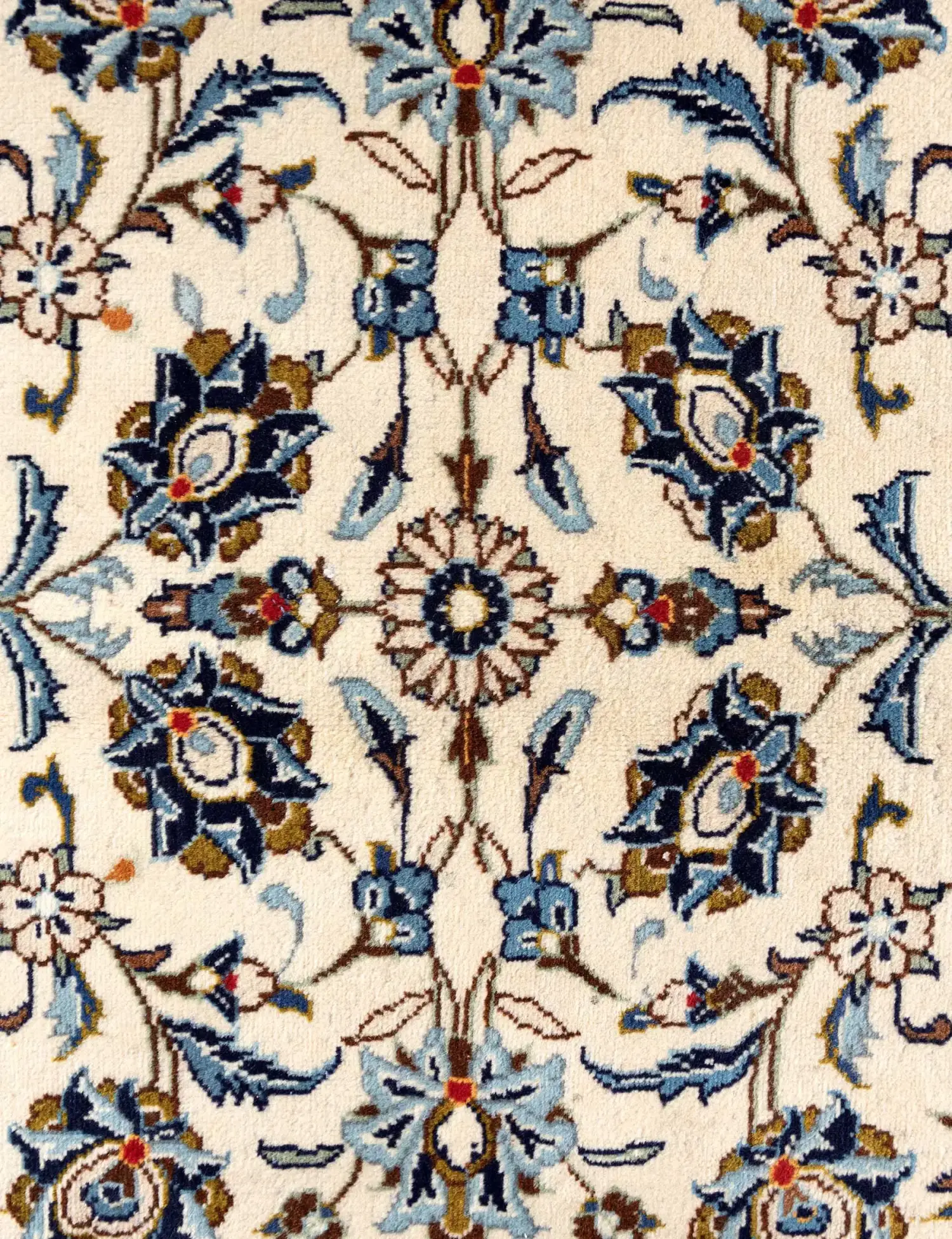 Beige Persien Kashan Patina 310 x 202 cm - Einzigartiger handgefertigter Teppich