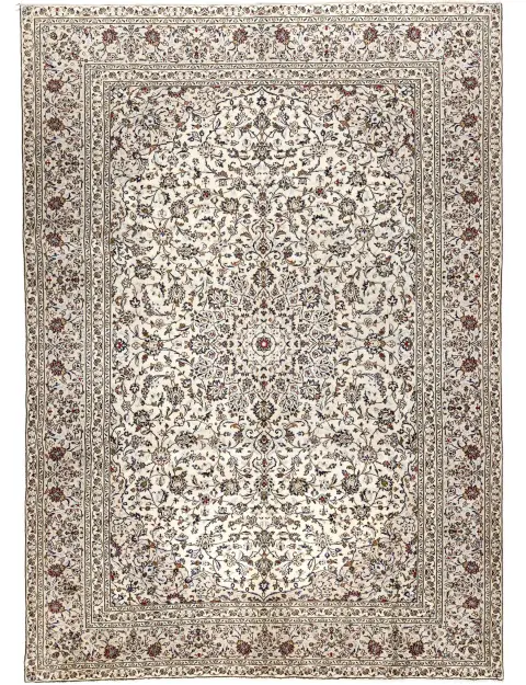 Beige Persien Kashan Patina  392 x 289 cm