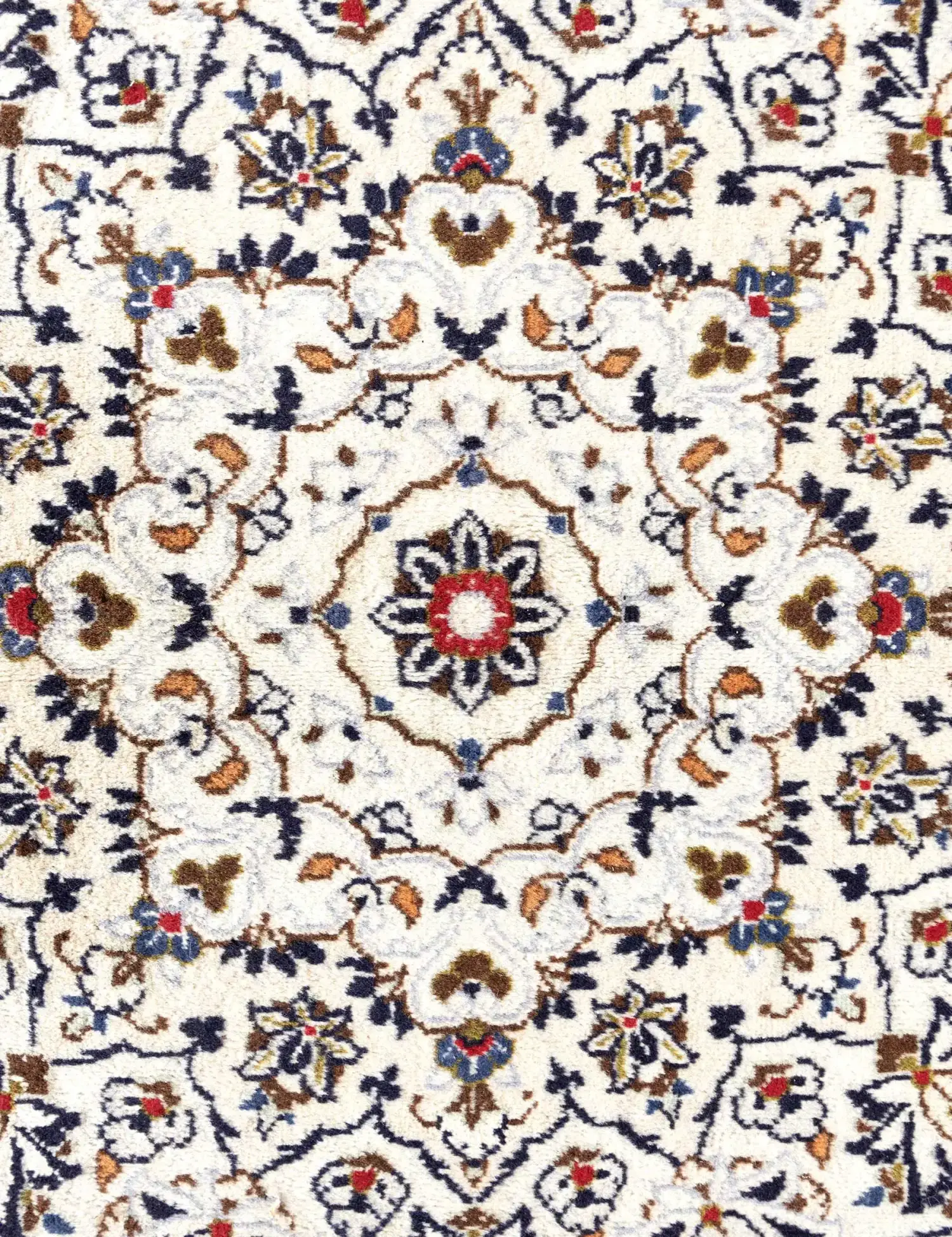 Beige Persia Kashan Patina 392 x 289 cm - Ainutlaatuinen käsintehty matto
