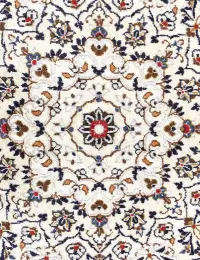 Beige Persa Kashan Patina 392 x 289 cm - view 4