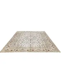 Beige Persa Kashan Patina 392 x 289 cm - view 1