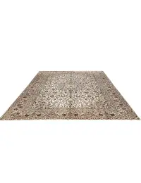 Beige Persa Kashan Patina 392 x 289 cm - view 2