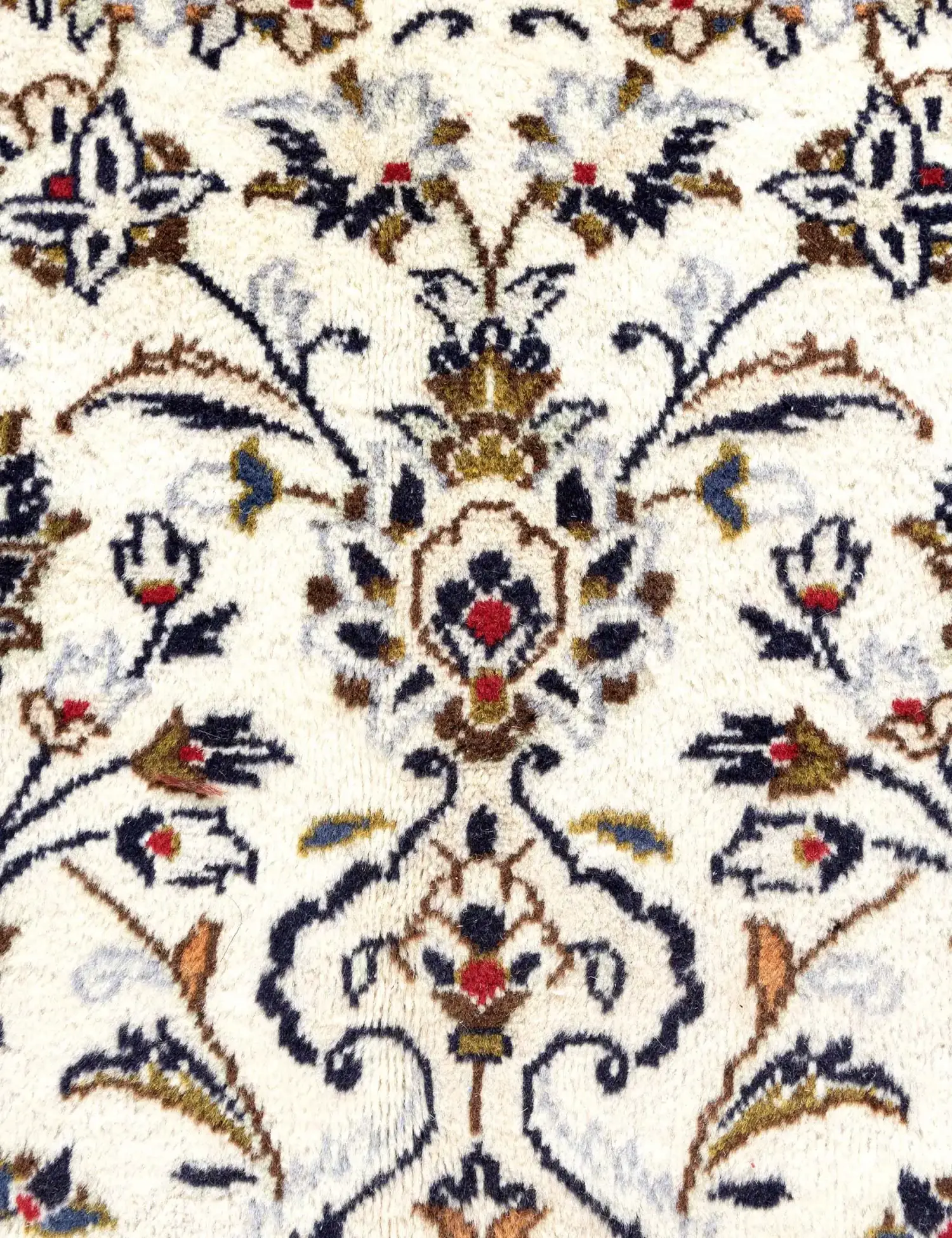 Beige Persia Kashan Patina 392 x 289 cm - Ainutlaatuinen käsintehty matto