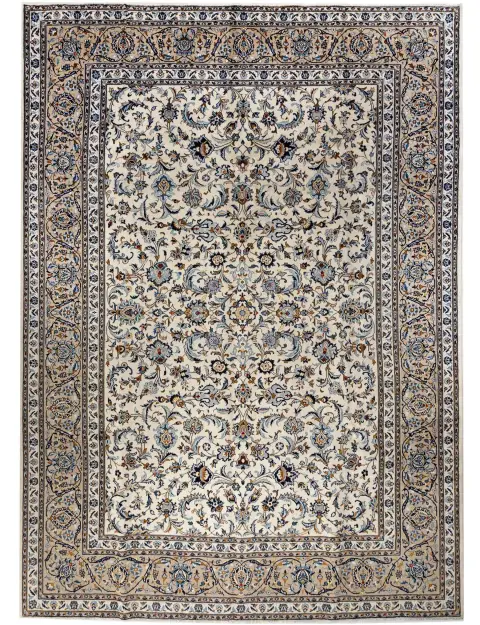 Beige Persien Keshan Patina  348 x 275 cm