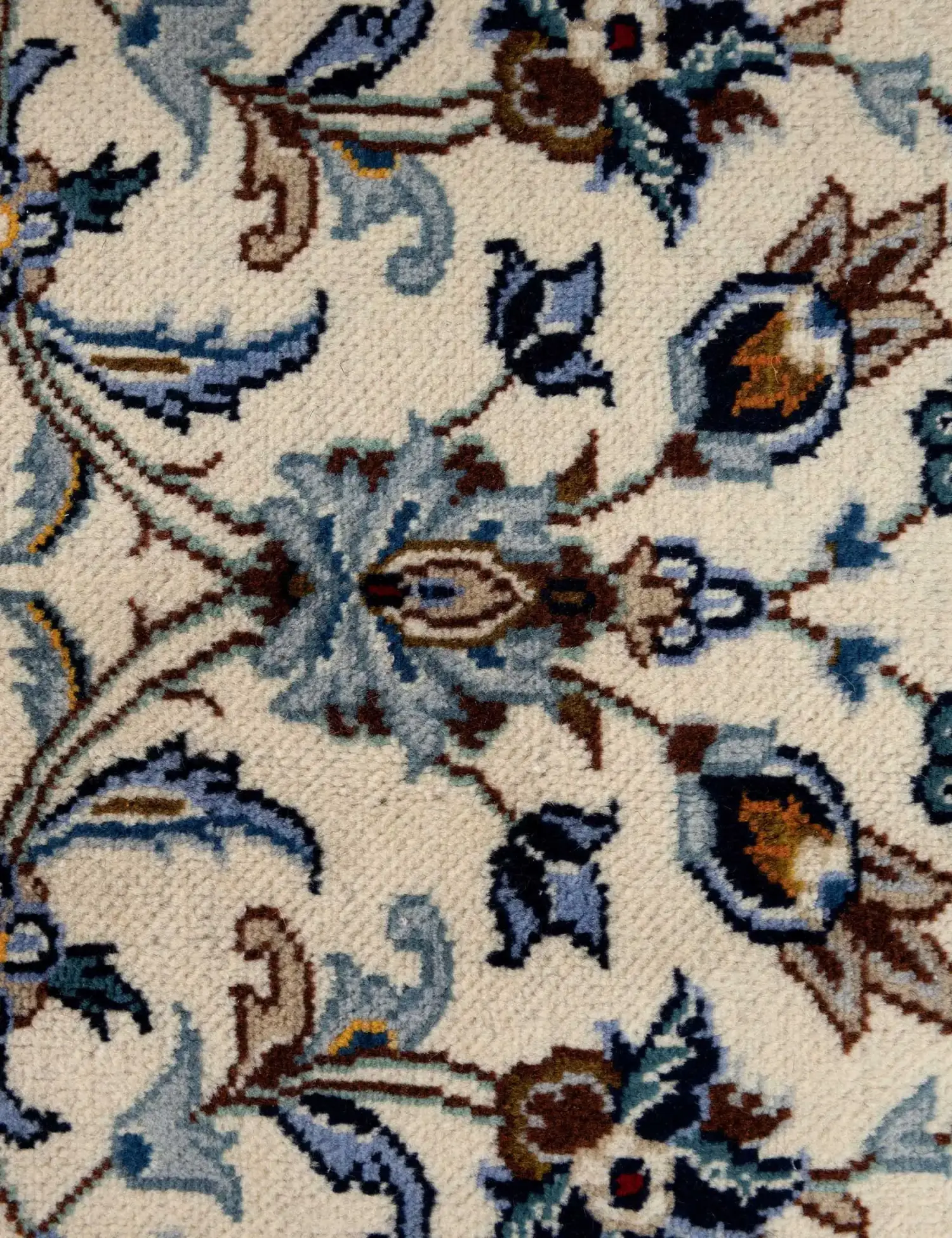 Beige persia Keshan Patina  348 x 275 cm - Unikt håndlaget teppe