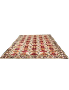 Beige Persan Tabriz Patina  274 x 173 cm