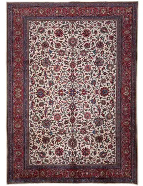 Beige Persan Sarouk Patina  338 x 243 cm
