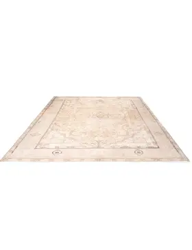 Beige Persien Persischer Vintage Teppich  284 x 210 cm