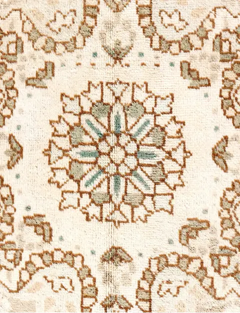 Beige Persan Tapis Persan vintage  296 x 197 cm