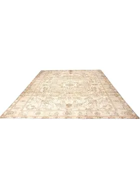 Beige  Persia Persian Vintage Carpet  296 x 197 cm