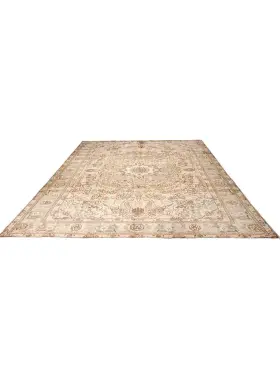 Beige  Persia Persian Vintage Carpet  296 x 197 cm