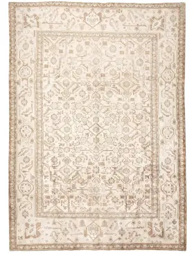 Beige Persien Persischer Vintage Teppich  280 x 193 cm