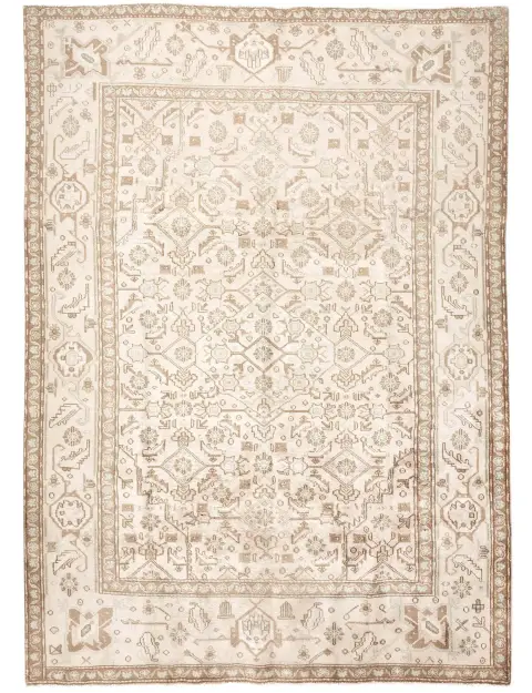 Beige Persiano Tappeto vintage persiano  280 x 193 cm