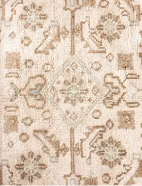 Beige Persien Persischer Vintage Teppich  280 x 193 cm