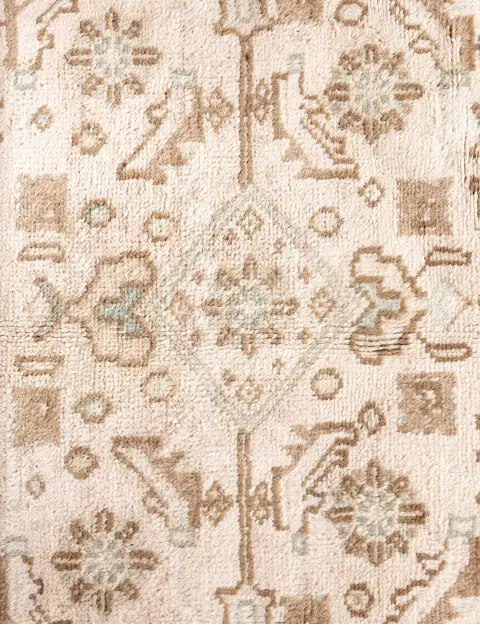 Beige Persiano Tappeto vintage persiano  280 x 193 cm