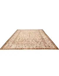 Beige Persien Persisk vintage matta 280 x 193 cm - view 2