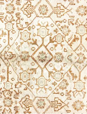 Beige Persien Persischer Vintage Teppich  280 x 193 cm