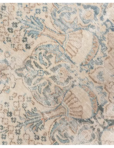 Beige Persien Persischer Vintage Teppich  226 x 226 cm