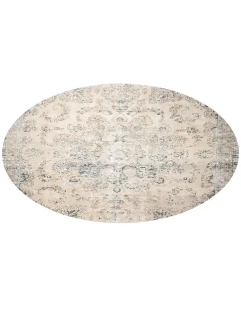Beige Persien Persischer Vintage Teppich  226 x 226 cm