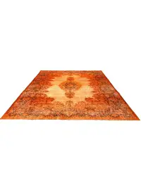 Arancione Persiano Tappeto vintage persiano 367 x 273 cm - view 1