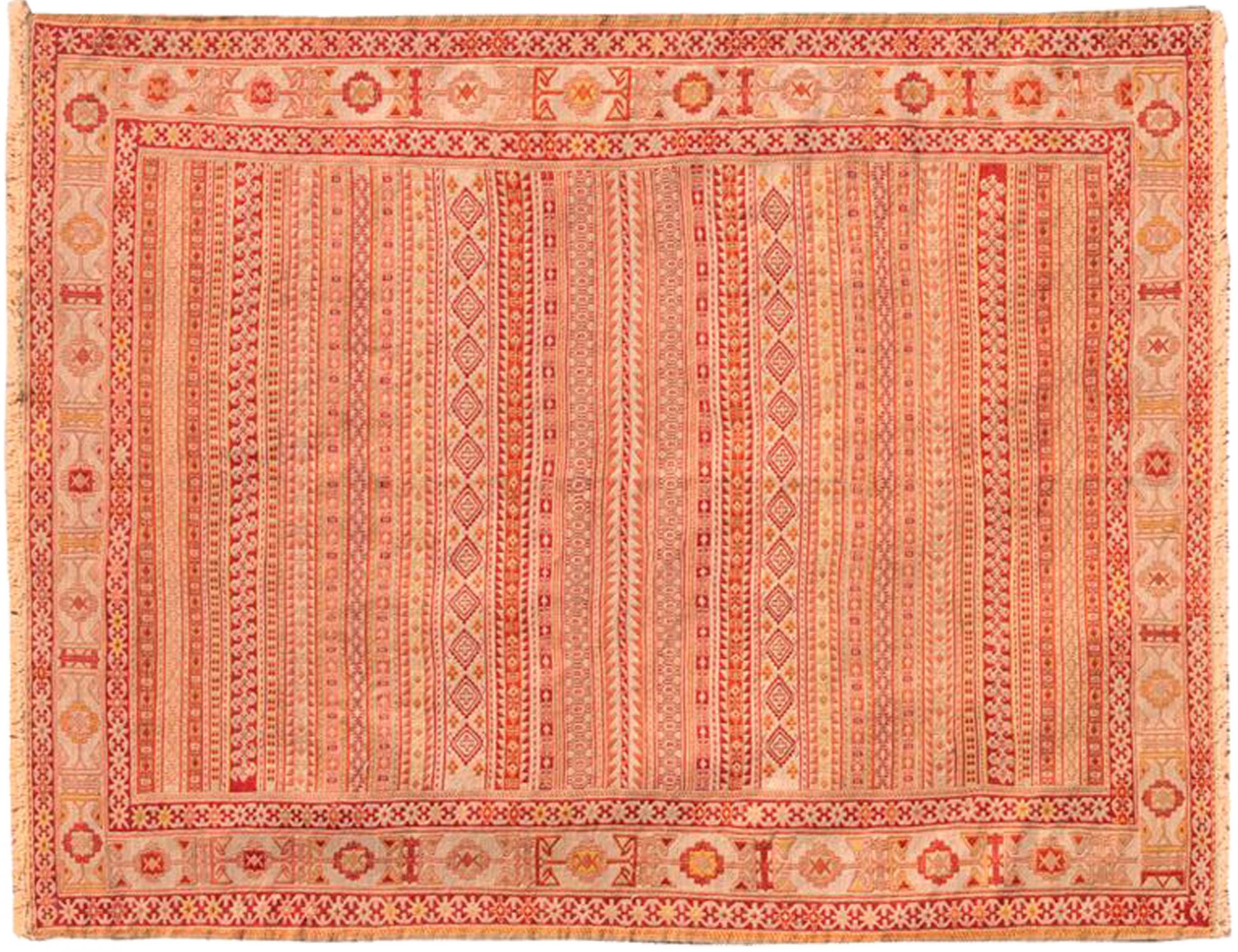 PERSIAN SILK KILIMS  giallo <br/>202 x 130 cm