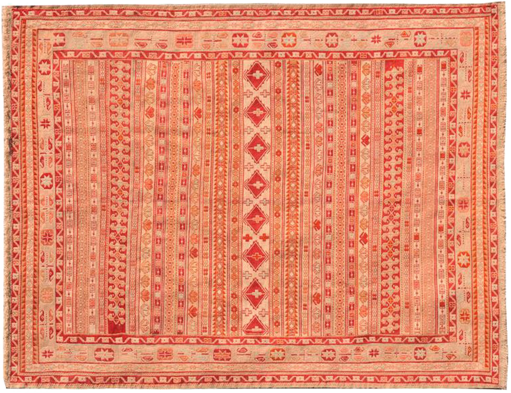 PERSIAN SILK KILIMS  gelb <br/>196 x 124 cm
