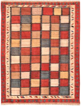 PERSIAN WOOL KILIMS 242 x 168 mehrfarbig