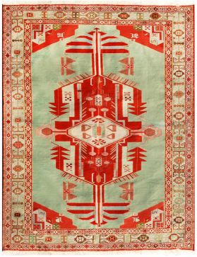 PERSIAN SILK KILIMS 198 x 124 vihreä