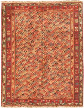 PERSIAN WOOL KILIMS  brun <br/>193 x 127 cm