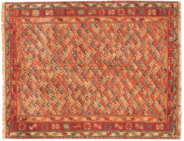 Marron Persan PERSIAN WOOL KILIMS 193 x 127 cm