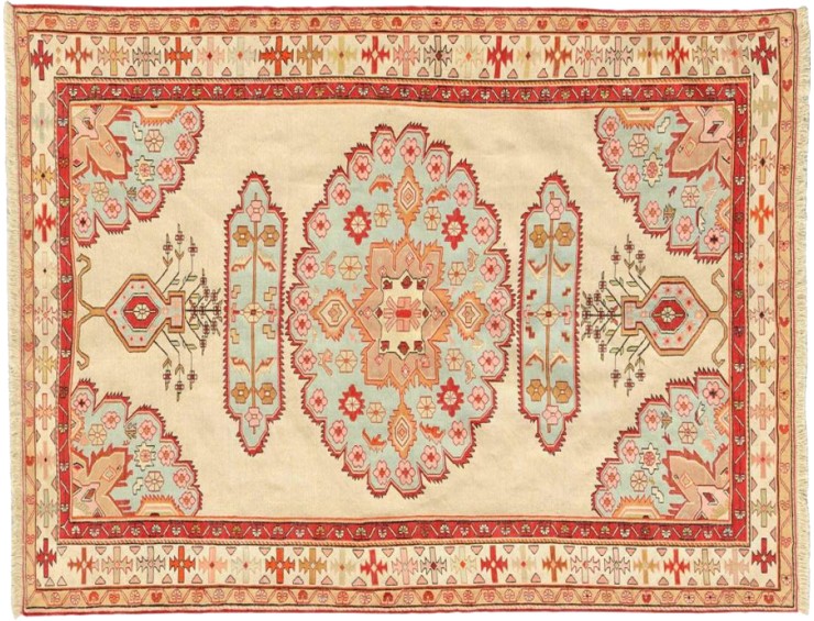  Persiano PERSIAN SILK KILIMS 197 x 127 cm