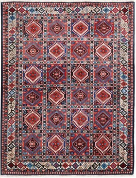 Blå Persien Persisk Tæppe 216 x 150 cm