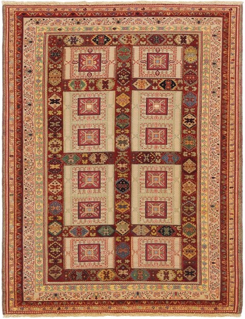 Blau Persien Perserteppich  232 x 155 cm