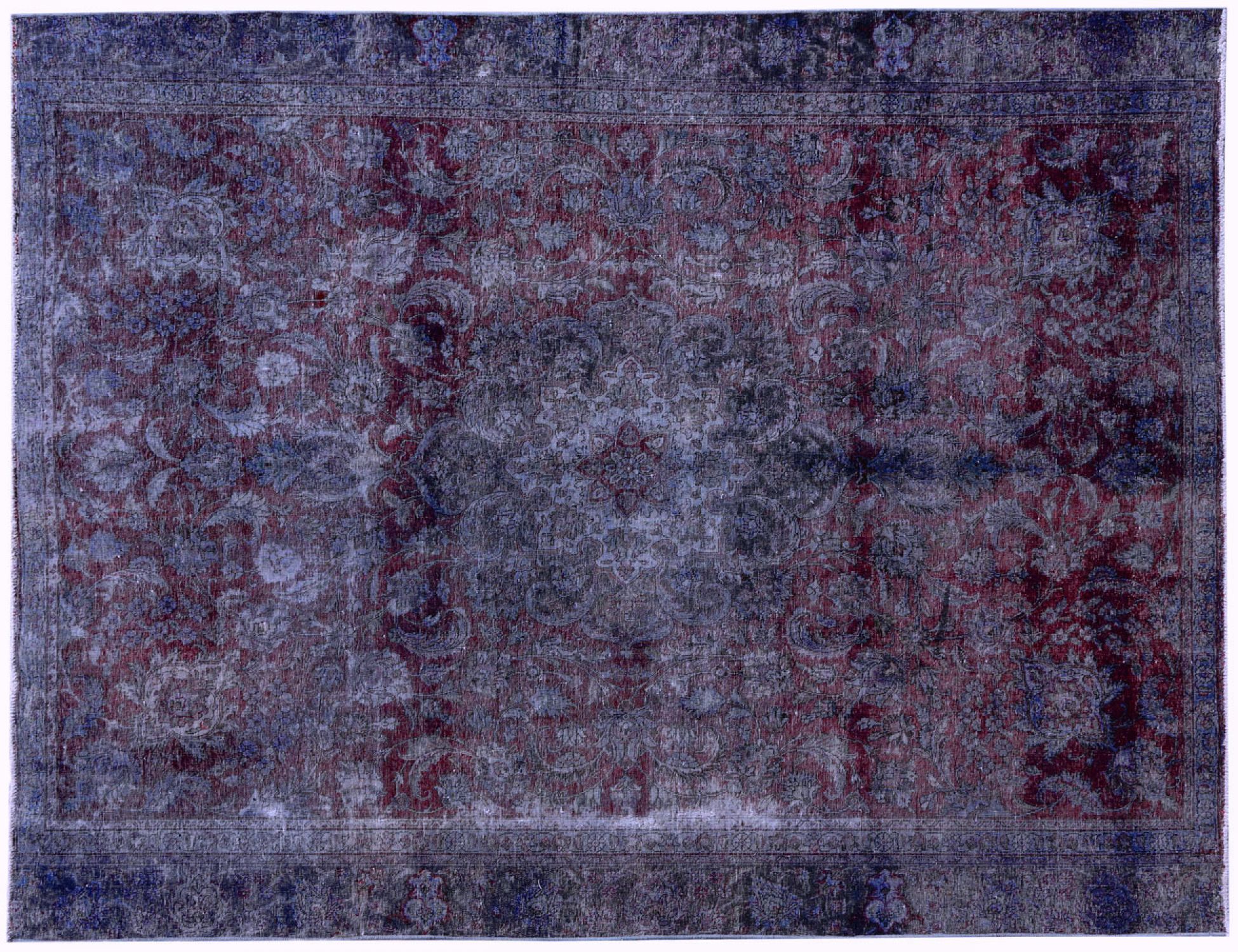 Tappeto Vintage  blu <br/>310 x 263 cm