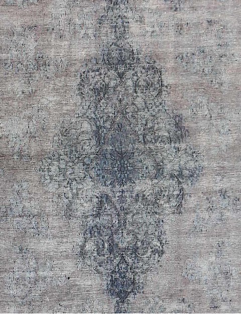 Blau Persien Vintage Perserteppich  350 x 250 cm