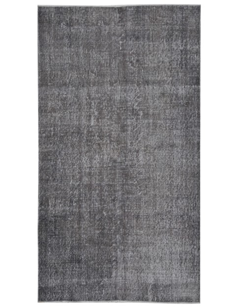 Grau Türkei Vintage Teppich  198 x 110 cm