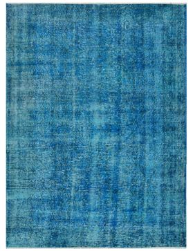  Vintage Tapis 256 X 162 bleu