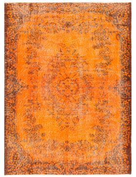 Alfombra vintage 209 X 119 naranja